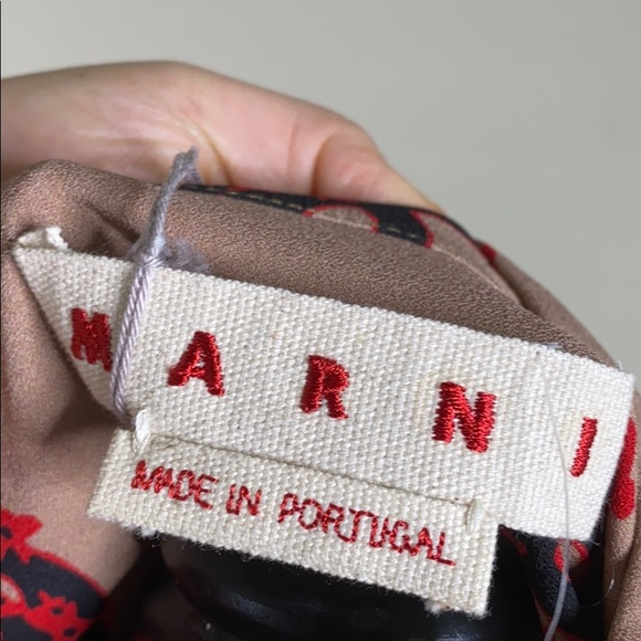 MARNI Viscose Coral Sable Top - Picture 7 of 13